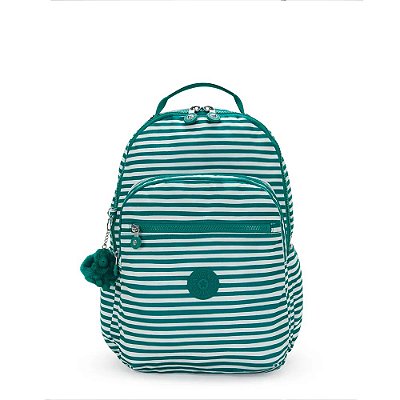 Mochila Kipling Seoul Lap Parasol Stripes
