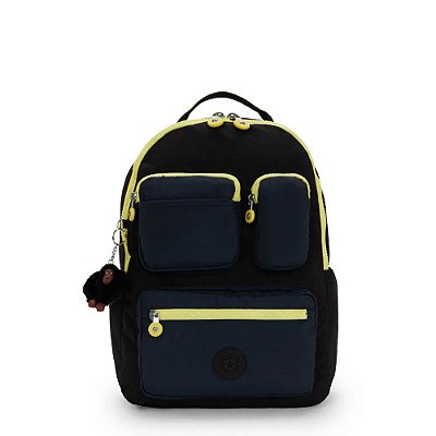 Mochila Kipling Seoul Lap Pocket Black Pocket Bl