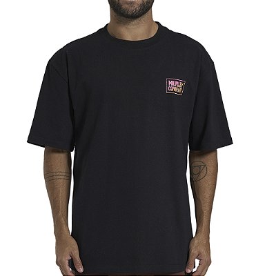 Camiseta Hurley Company Maxfit WT26 Masculina Preto