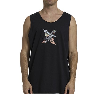Regata Hurley Scorpion WT26 Masculina Preto
