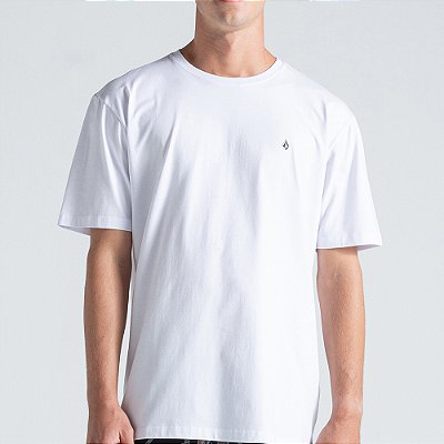 Camiseta Volcom Stone Blanks Oversize WT26 Masculina Branco