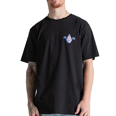 Camiseta Volcom Countertop WT26 Masculina Preto
