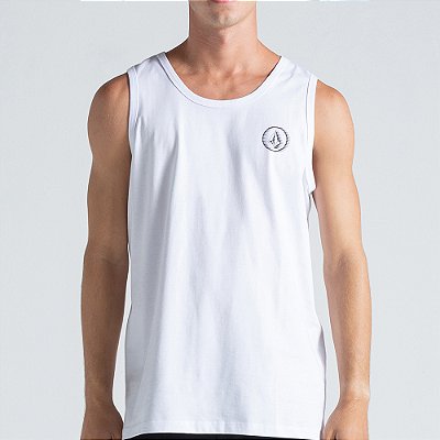 Regata Volcom Circle Stone WT26 Masculina Branco