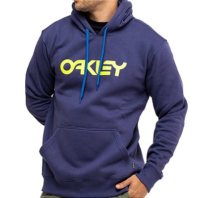 Moletom Oakley Canguru B1B PO Masculino Eletric Blue