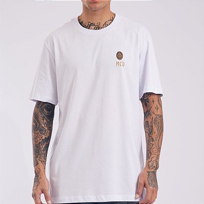 Camiseta MCD Costas Terço SM27 Masculina Branco