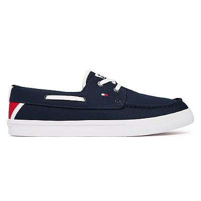 Tênis Tommy Hilfiger TH Boat Vulc Sneak Masculino Desert Sky