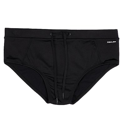 Sunga Osklen retro Side Tapes Black Preto