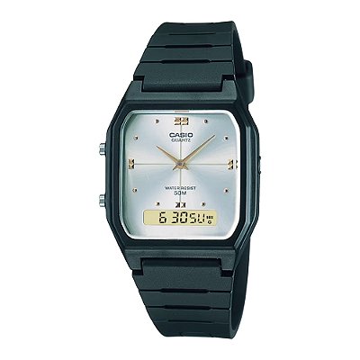 Relógio Casio Standard AW-48HE-7AVDF-SC Cinza
