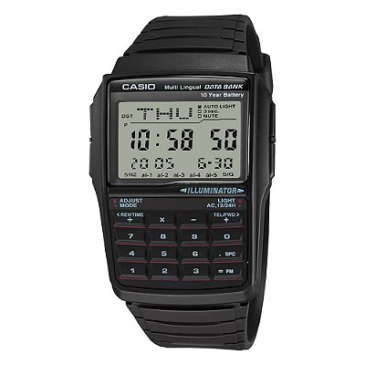 Relógio Casio Vintage DBC-32-1ADF-SC Preto