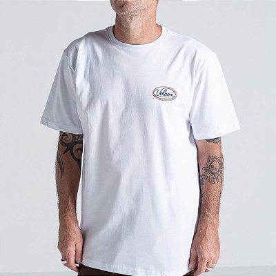Camiseta Volcom Clean Sweep WT26 Masculina Branco