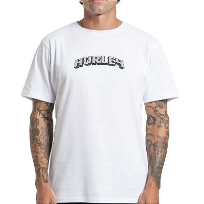 Camiseta Hurley Eagle SM27 Masculina Branco
