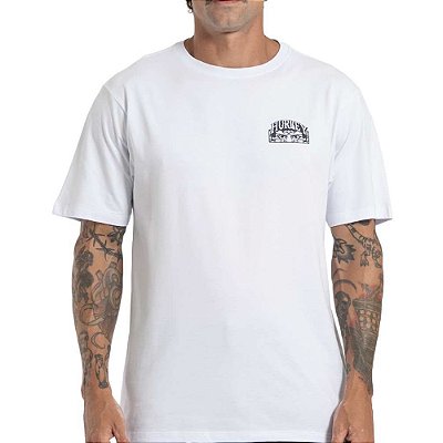 Camiseta Hurley Monster SM27 Masculina Branco