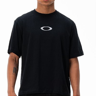Camiseta Oakley Cyberflora Bloomin Hand SS SM27 Blackout