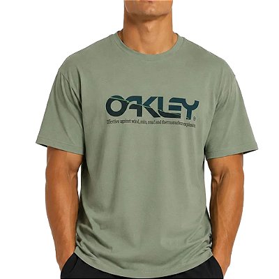 Camiseta Oakley B1B Thunder SS SM27 Masculina Aviator Green