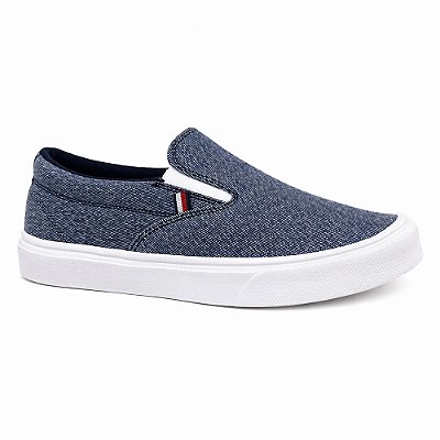 Tênis Tommy Hilfiger TH Hi Malcolm Masculino Desert Sky