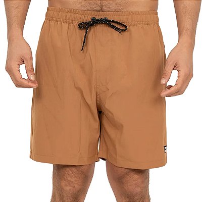 Bermuda Billabong All Day Layback 17 SM27 Masculina Caqui