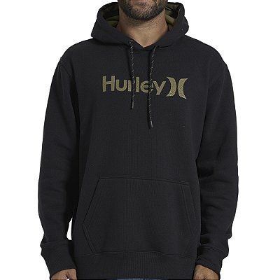 Moletom Hurley Canguru One&Only WT26 Masculino Preto