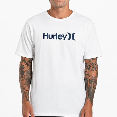 Camiseta Hurley O&O Solid Over SM27 Masculina Branco