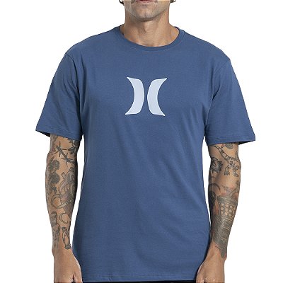 Camiseta Hurley Icon SM27 Masculina Marinho