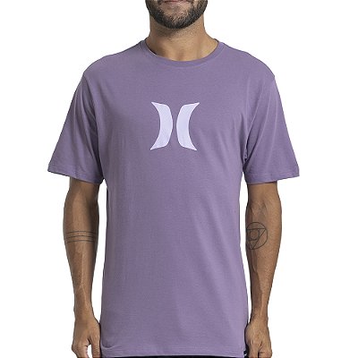 Camiseta Hurley Icon SM27 Masculina Roxo