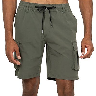 Bermuda DC Shoes The Tundra Cargo Short SM27 Verde Militar