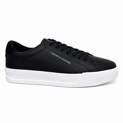 Tênis Tommy Hilfiger TH Court LTH Masculino Black