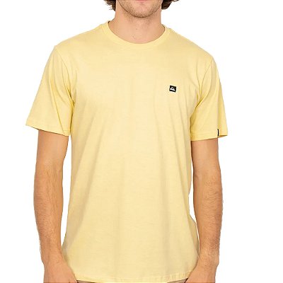 Camiseta Quiksilver Transfer Square SM27 Masculina Amarelo