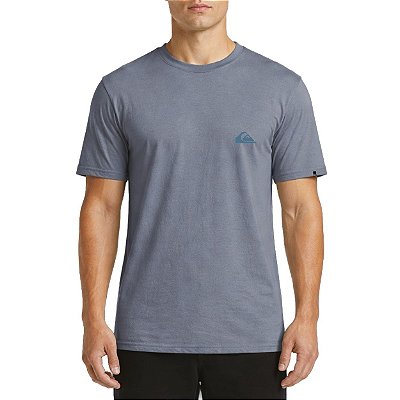 Camiseta Quiksilver Everyday Tonal SM27 Masculina Azul Claro