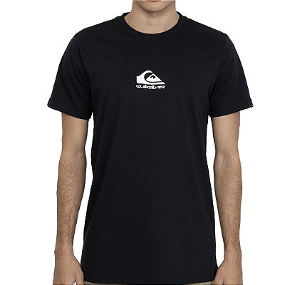 Camiseta Quiksilver Small Logo SM27 Masculina Preto