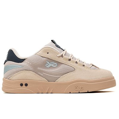 Tênis OUS Fluente GTX Masculino Creme Azul Essencial