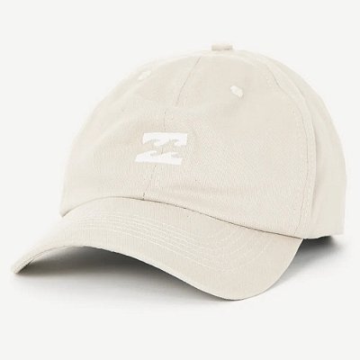 Boné Billabong Aba Curva Bracket Wave II SM27 Bege