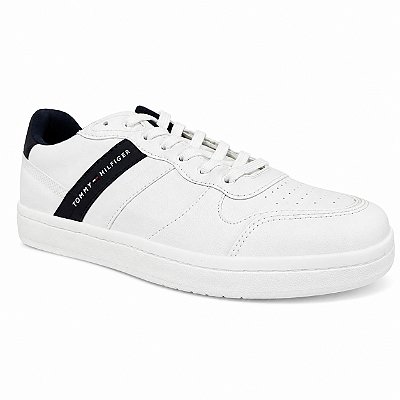Tênis Tommy Hilfiger Linear Atos Masculino White