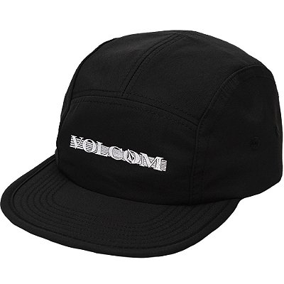 Boné Volcom Aba Reta Drain SM27 Preto