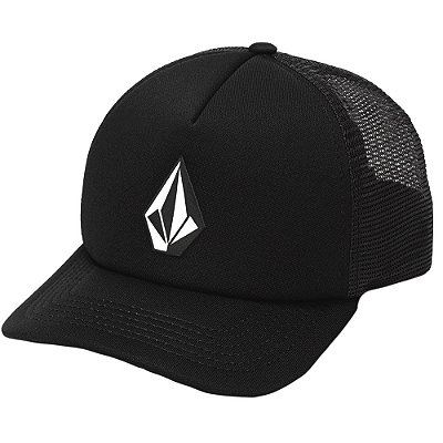 Boné Volcom Aba Curva Full Stone Trucker SM27 Preto