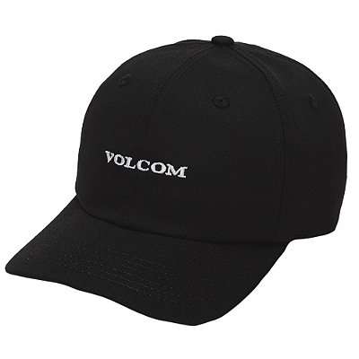 Boné Volcom Aba Curva Signature SM27 Preto