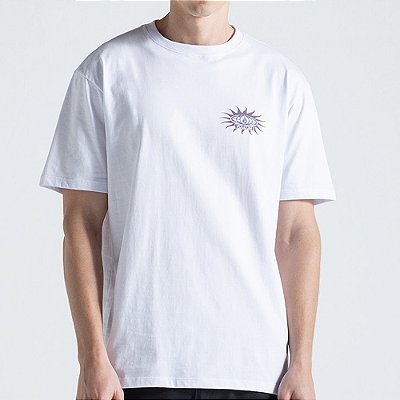Camiseta Volcom Sunlog SM27 Masculina Branco