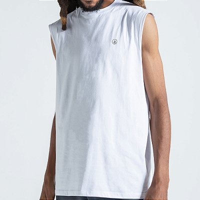 Regata Volcom Mini Circle SM27 Masculina Branco