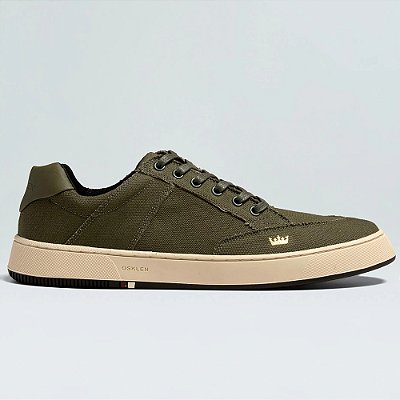 Tênis Osklen Soho Lona Lisa Masculino Militar