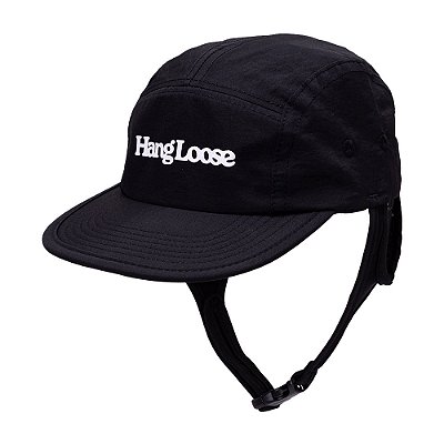 Boné Hang Loose Aba Reta Surf SM27 Preto