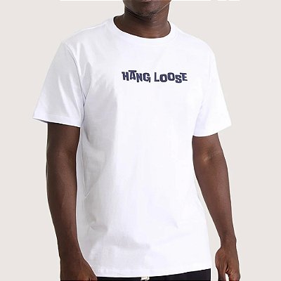 Camiseta Hang Loose Minecraft SM27 Masculina Branco