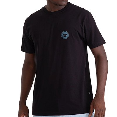 Camiseta Hang Loose Round SM27 Masculina Preto