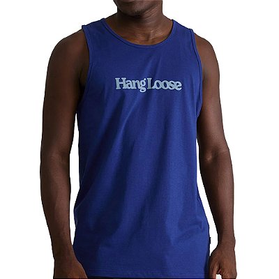 Regata Hang Loose Typo SM27 Masculina Marinho