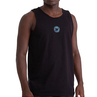 Regata Hang Loose Round-Arte SM27 Masculina Preto