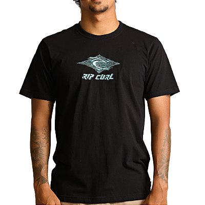 Camiseta Rip Curl Tribal Diamond SM27 Masculina Preto