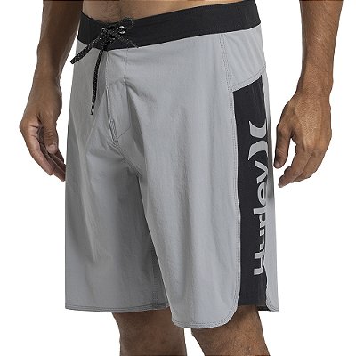 Bermuda Hurley Slash 19,5" SM27 Masculina Cinza