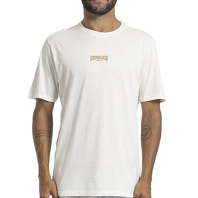 Camiseta Hurley Bells SM27 Masculina Off White