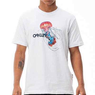 Camiseta Oakley Jellyfish Biolumia SS SM27 White