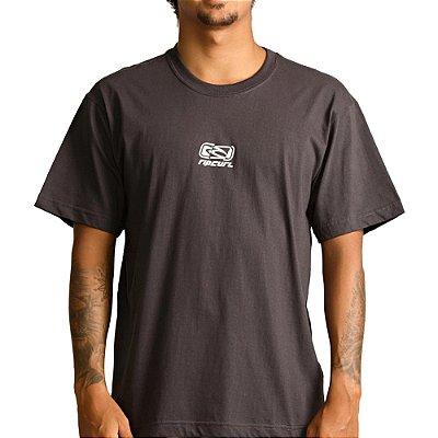 Camiseta Rip Curl Archive Split Logo SM27 Washed Black