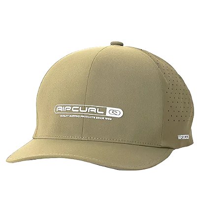 Boné Rip Curl Aba Curva Vaporcool Tube Flexfit SB SM27 Khaki