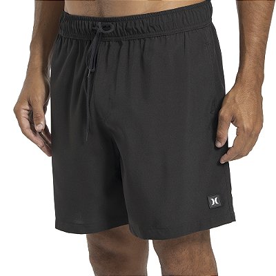Bermuda Hurley Volley Start SM27 Masculina Preto